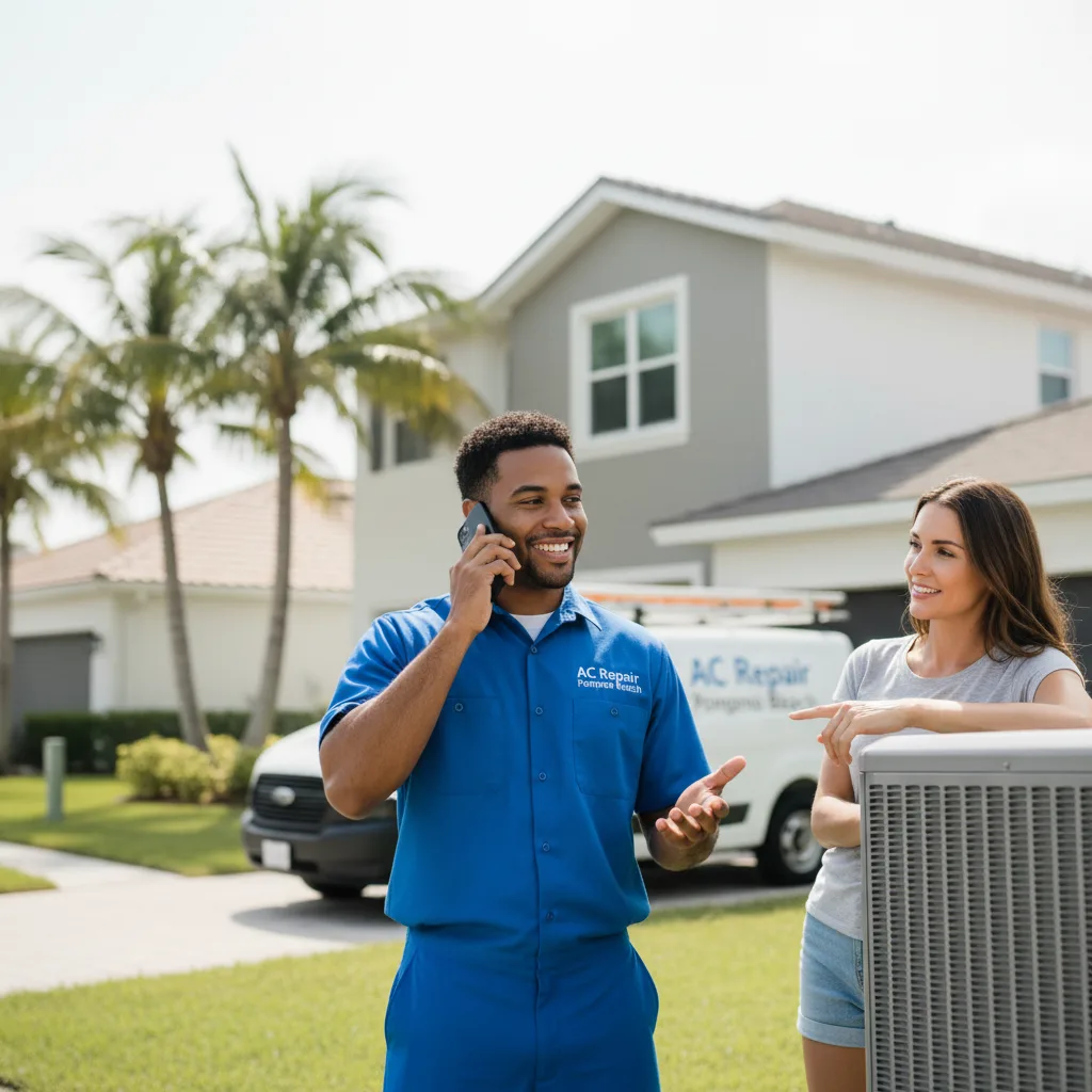 AC Repair Pompano Beach customer support in Berwyn